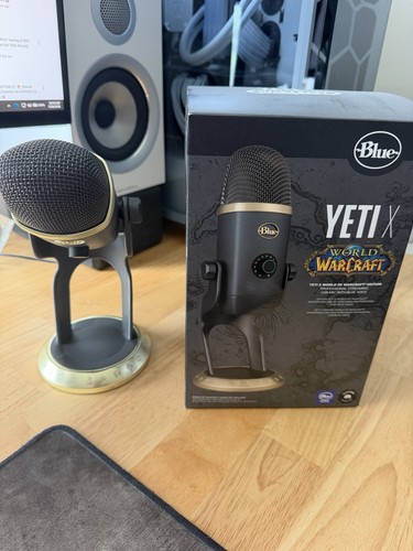 Blue yeti world warcraft - blue, x